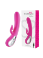 VIBRADOR DUSTIN SILICONA RECARGABLE CON SUCCIÓN CLITORAL DE LA MARCA MORESSA