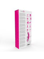VIBRADOR DUSTIN SILICONA RECARGABLE CON SUCCIÓN CLITORAL DE LA MARCA MORESSA
