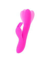 VIBRADOR ETHAN SILICONA RECARGABLE PUNTO G Y CLÍTORIS DE LA MARCA MORESSA
