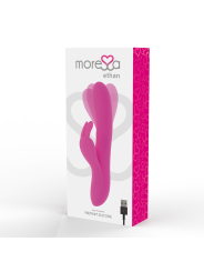 VIBRADOR ETHAN SILICONA RECARGABLE PUNTO G Y CLÍTORIS DE LA MARCA MORESSA