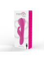VIBRADOR ETHAN SILICONA RECARGABLE PUNTO G Y CLÍTORIS DE LA MARCA MORESSA