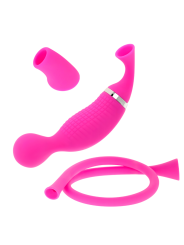 VIBRADOR KIRK PREMIUM SILICONE CON SUCCIÓN RECARGABLE DE LA MARCA MORESSA