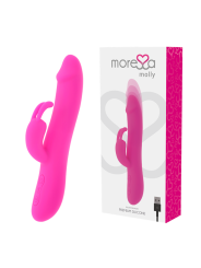 MOLLY VIBRADOR CLITORIAL RECARGABLE SILICONA PREMIUM DE LA MARCA MORESSA