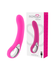 VIBRADOR RECARGABLE SILICONA PREMIUM NELSON 12 MODOS DE LA MARCA MORESSA