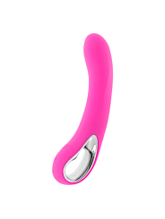 VIBRADOR RECARGABLE SILICONA PREMIUM NELSON 12 MODOS DE LA MARCA MORESSA