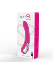VIBRADOR RECARGABLE SILICONA PREMIUM NELSON 12 MODOS DE LA MARCA MORESSA