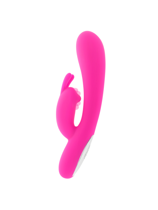 VIBRADOR RABBIT TELMO SILICONA RECARGABLE 7 VELOCIDADES DE LA MARCA MORESSA