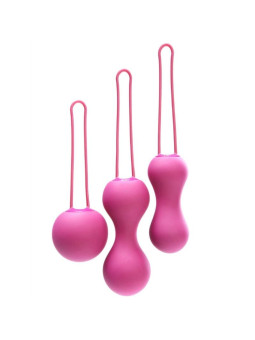BOLAS KEGEL AMI - 3 PESOS PROGRESIVOS FUCSIA DE LA MARCA JE JOUE