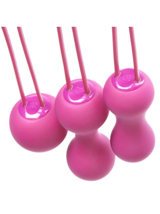 BOLAS KEGEL AMI - 3 PESOS PROGRESIVOS FUCSIA DE LA MARCA JE JOUE