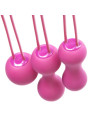 BOLAS KEGEL AMI - 3 PESOS PROGRESIVOS FUCSIA DE LA MARCA JE JOUE
