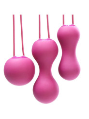 BOLAS KEGEL AMI - 3 PESOS PROGRESIVOS FUCSIA DE LA MARCA JE JOUE