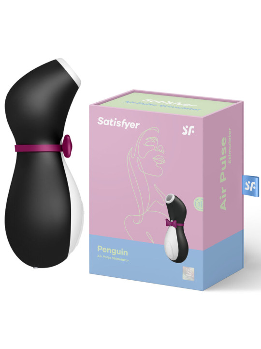 SATISFYER PRO PENGUIN VIBRADOR CLITORIS SILENCIOSO DE LA MARCA SATISFYER AIR PULSE