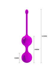 BOLAS KEGEL SILICONA PREMIUM TIGHTEN UP II DE LA MARCA PRETTY LOVE FLIRTATION