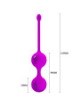 BOLAS KEGEL SILICONA PREMIUM TIGHTEN UP II DE LA MARCA PRETTY LOVE FLIRTATION