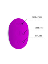 VIBRADOR HINCHABLE RECARGABLE PRETTY LOVE DEMPSEY DE LA MARCA PRETTY LOVE SMART