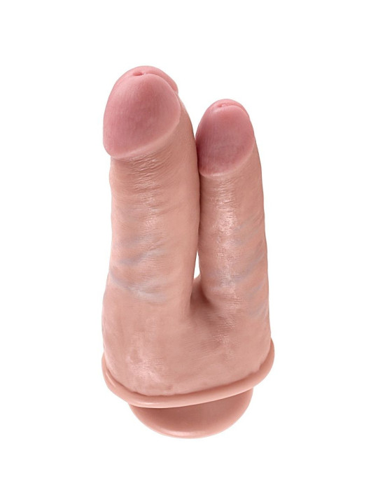 DILDO DOBLE PENETRACIÓN REALISTA KING COCK DE LA MARCA KING COCK
