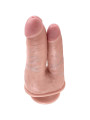 DILDO DOBLE PENETRACIÓN REALISTA KING COCK DE LA MARCA KING COCK