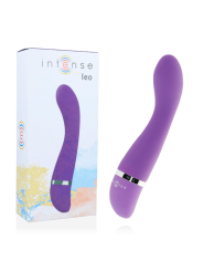 VIBRADOR LEO SILICONA SUAVE 30 MODOS SUMERGIBLE DE LA MARCA INTENSE FUN