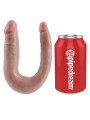 DILDO DOBLE PENETRACIÓN REALISTA 12.7 CM KING COCK DE LA MARCA KING COCK