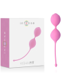 BOLAS KEGEL SILICONA ROSA KISHA FIT SUELO PÉLVICO DE LA MARCA INTENSE HEALTH & FUN