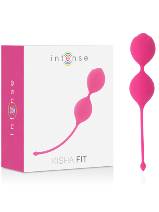 BOLAS KEGEL SILICONA KISHA FIT TONIFICACIÓN PÉLVICA DE LA MARCA INTENSE HEALTH & FUN