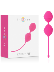BOLAS KEGEL SILICONA SUELO PÉLVICO INTENSE FUCSIA DE LA MARCA INTENSE HEALTH & FUN