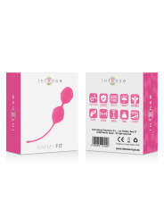 BOLAS KEGEL SILICONA SUELO PÉLVICO INTENSE FUCSIA DE LA MARCA INTENSE HEALTH & FUN