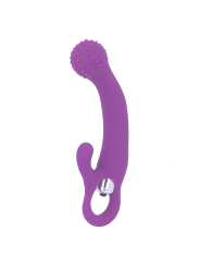 VIBRADOR SILICONA NAILA ESTIMULADOR PUNTO G CLITORIS DE LA MARCA INTENSE FUN