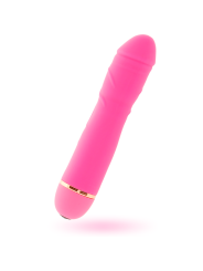 VIBRADOR SILICONA 20 VELOCIDADES AIRON ROSA DE LA MARCA INTENSE FUN