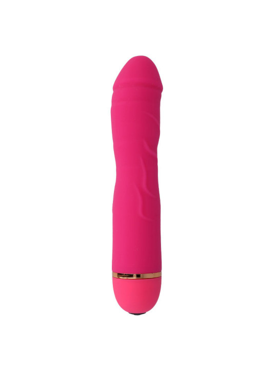 VIBRADOR SILICONA 20 VELOCIDADES AIRON ROSA DE LA MARCA INTENSE FUN