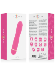 VIBRADOR SILICONA 20 VELOCIDADES AIRON ROSA DE LA MARCA INTENSE FUN