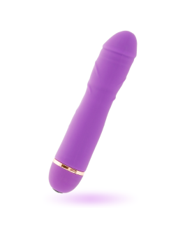 VIBRADOR SILICONA 20 VELOCIDADES AIRON LILA DE LA MARCA INTENSE FUN