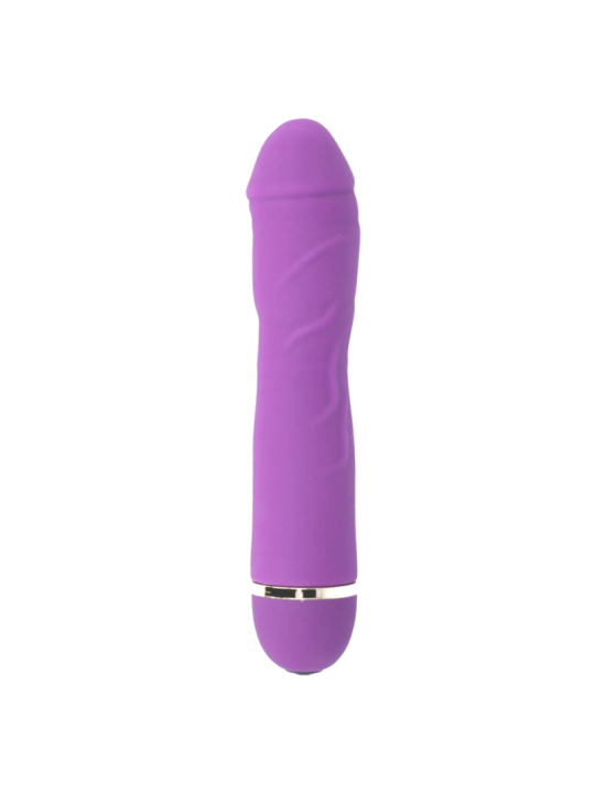 VIBRADOR SILICONA 20 VELOCIDADES AIRON LILA DE LA MARCA INTENSE FUN