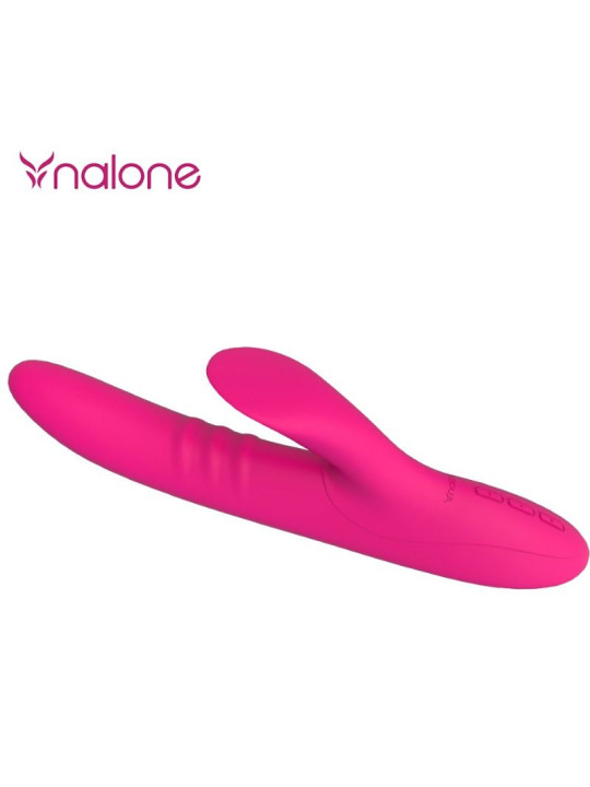 VIBRADOR RABBIT PERI CON LENGUA FLEXIBLE Y MODO SWING DE LA MARCA NALONE