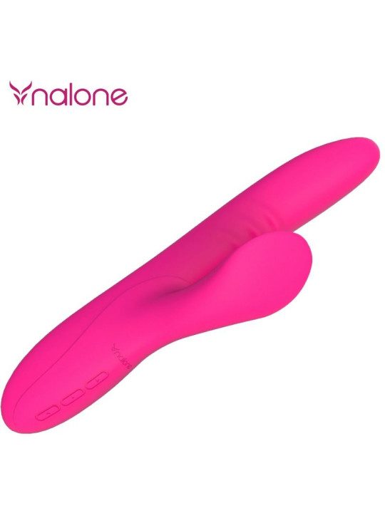 VIBRADOR RABBIT PERI CON LENGUA FLEXIBLE Y MODO SWING DE LA MARCA NALONE