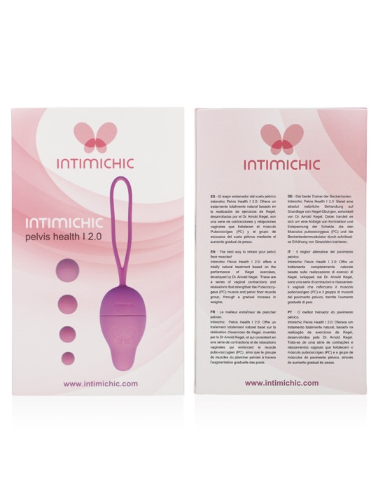 BOLA KEGEL PELVIS HEALTH I 2.0 - SUELO PÉLVICO DE LA MARCA INTIMICHIC