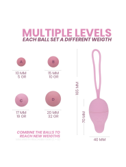 BOLA KEGEL PELVIS HEALTH I 2.0 - SUELO PÉLVICO DE LA MARCA INTIMICHIC