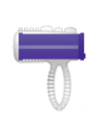 VIBRADOR ANILLO LENGUA LILA INTENSO DE LA MARCA CASUAL LOVE
