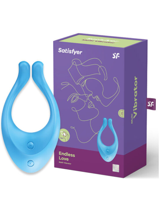 VIBRADOR MULTIFUN 1 RECARGABLE USB 100 VIBRACIONES DE LA MARCA SATISFYER PARTNER