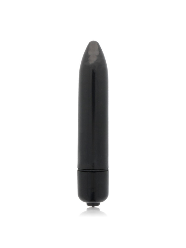 VIBRADOR SILENCIOSO RESISTENTE AL AGUA THIN NEGRO DE LA MARCA GLOSSY