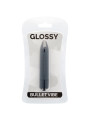 VIBRADOR SILENCIOSO RESISTENTE AL AGUA THIN NEGRO DE LA MARCA GLOSSY