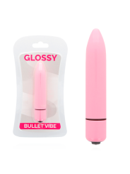 VIBRADOR ROSA SILENCIOSO RESISTENTE AL AGUA DE LA MARCA GLOSSY