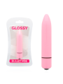 VIBRADOR ROSA SILENCIOSO RESISTENTE AL AGUA DE LA MARCA GLOSSY