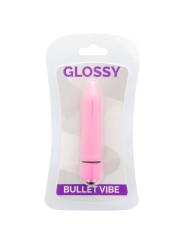 VIBRADOR ROSA SILENCIOSO RESISTENTE AL AGUA DE LA MARCA GLOSSY