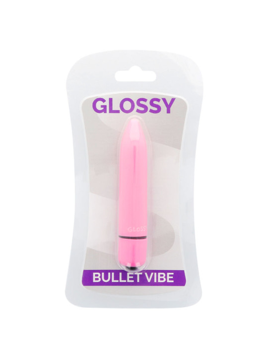 VIBRADOR ROSA SILENCIOSO RESISTENTE AL AGUA DE LA MARCA GLOSSY