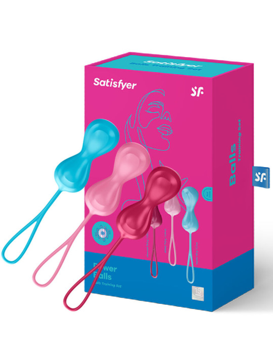 SET DE BOLAS PÉLVICAS SATISFYER - TONIFICACIÓN Y PLACER DE LA MARCA SATISFYER BALLS