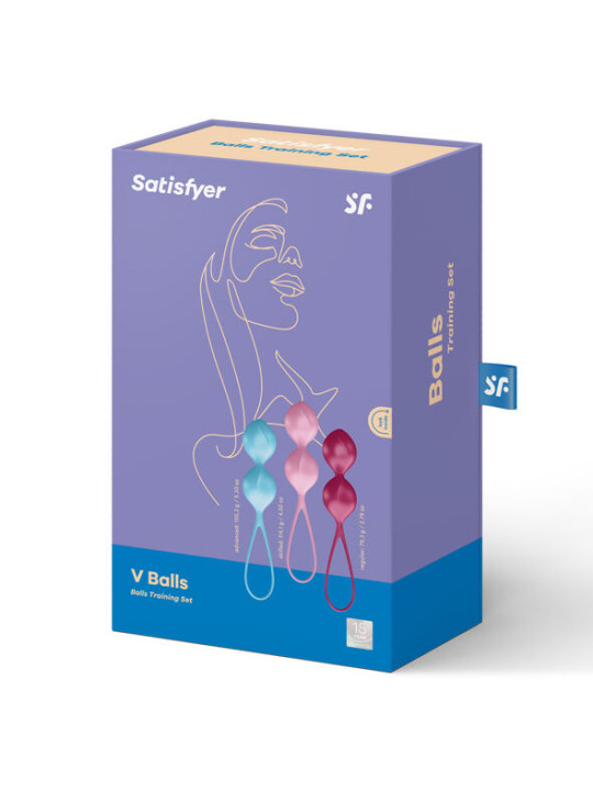 SET DE BOLAS PÉLVICAS SATISFYER TRAINING 2 DE LA MARCA SATISFYER BALLS