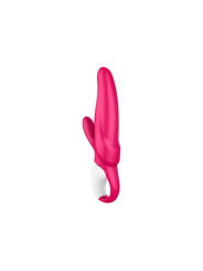 VIBRADOR RABBIT SATISFYER CON 12 MODOS Y SILICONA SUAVE DE LA MARCA SATISFYER VIBRATOR
