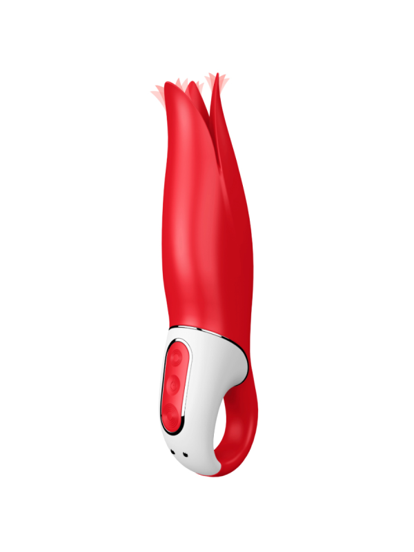 SATISFYER VIBE POWER FLOWER - VIBRADOR SILICONA RECARGABLE DE LA MARCA SATISFYER VIBRATOR