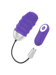 HUEVO VIBRADOR CONTROL REMOTO DENIS 10 MODOS SILICONA DE LA MARCA MR. BOSS